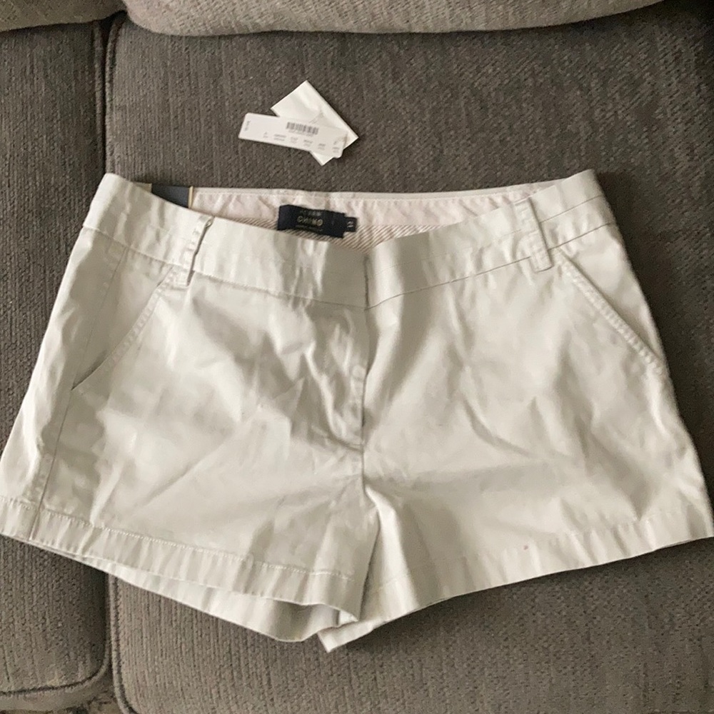 NWT jcrew 3” inseam chino shorts sz 12